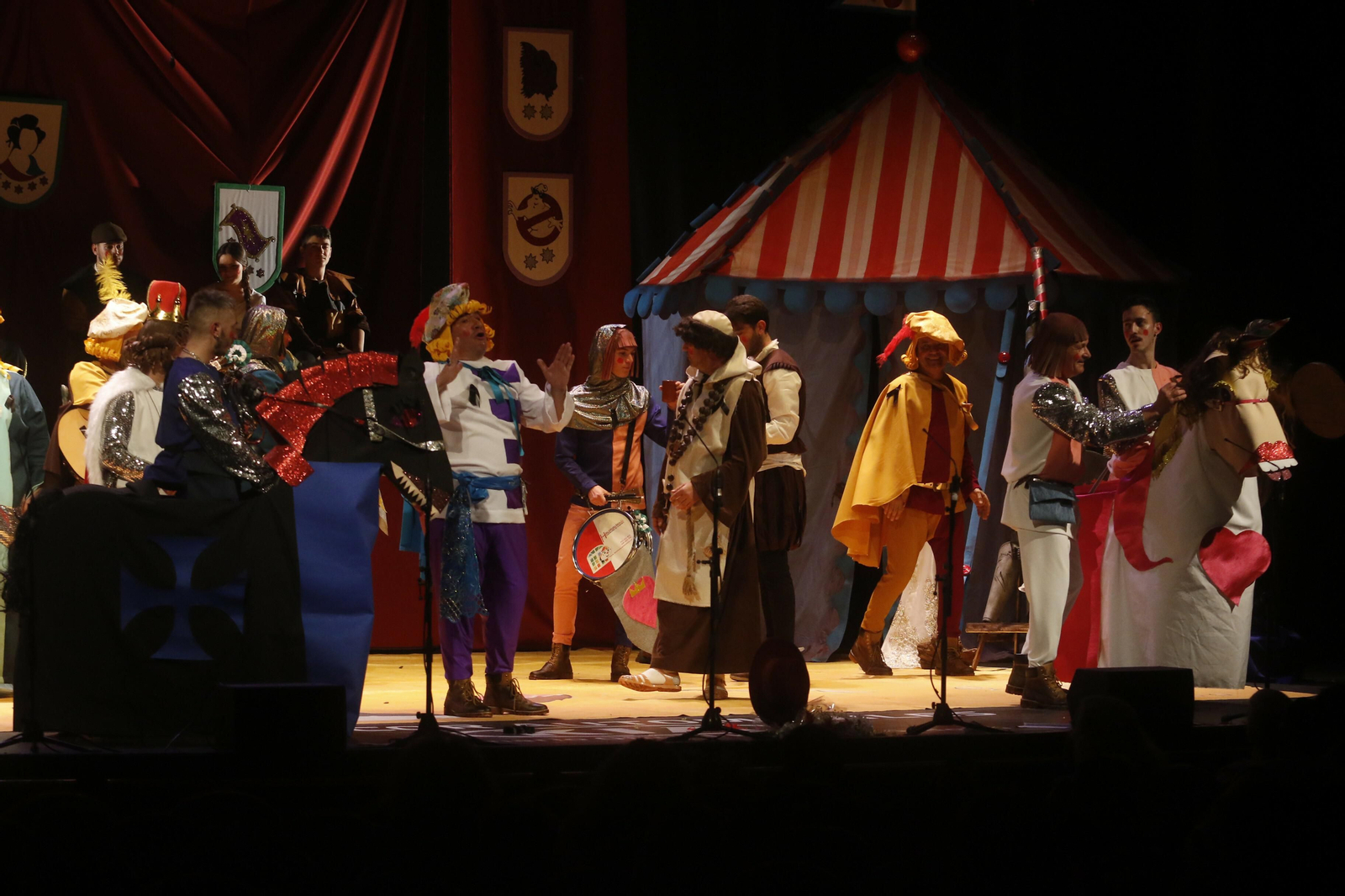 La primera sesión de preliminares del Concurso del Carnaval de Córdoba, en fotos