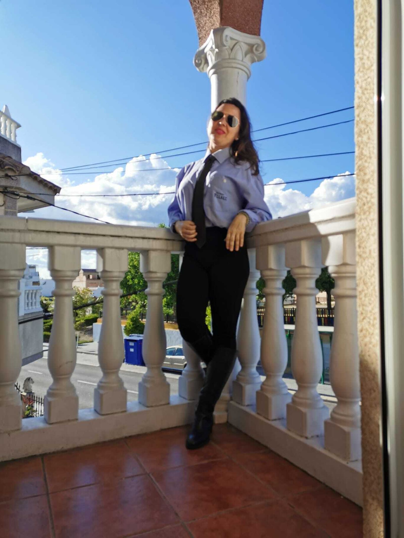 Las fotografías del "balcón mágico" de Chiqui