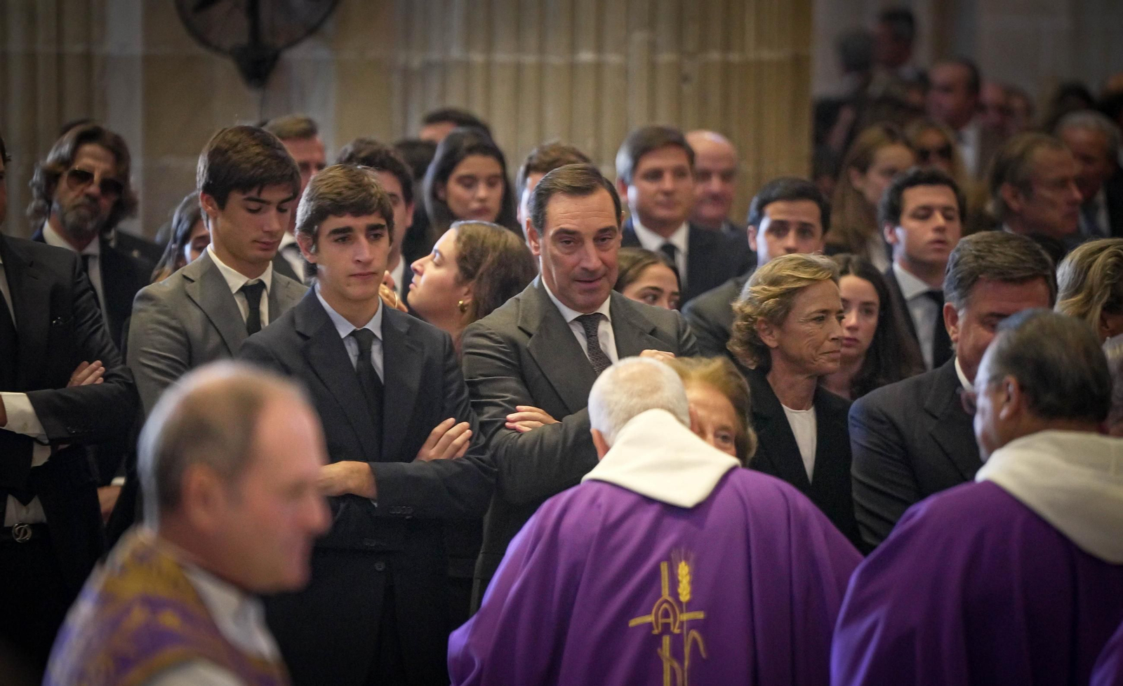 Imágenes del funeral de Álvaro Domecq en la catedral de Jerez