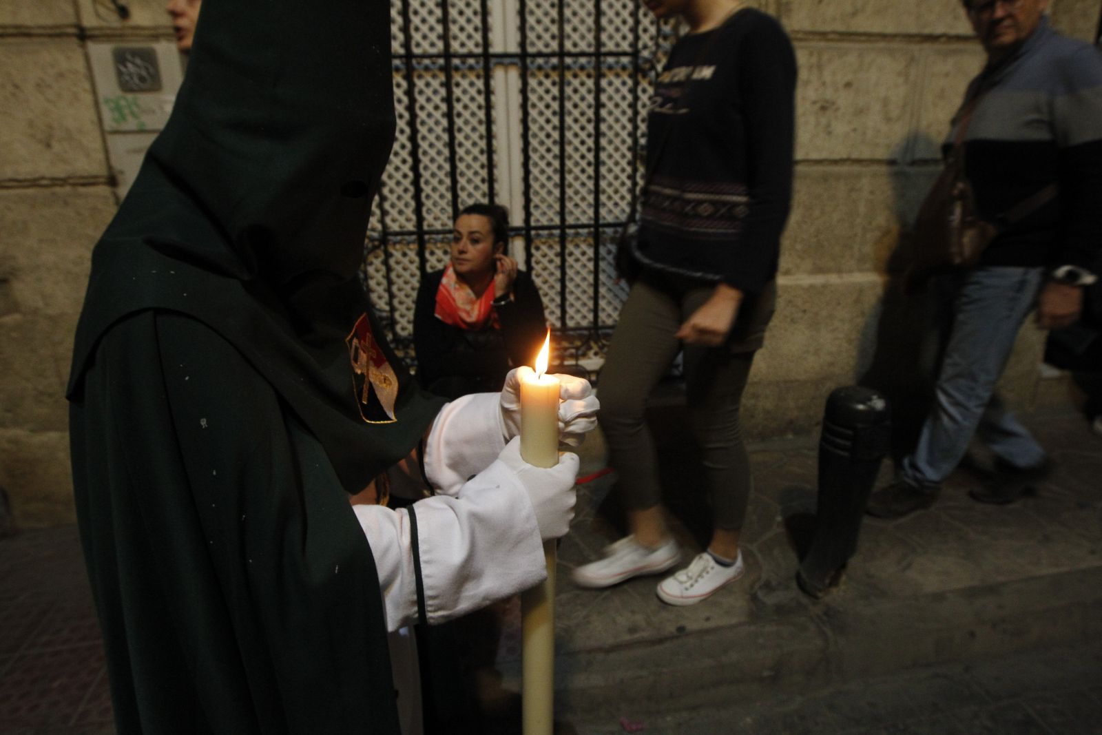 Imágenes de la Procesión de Estudiantes. Semana Santa Almería 2019