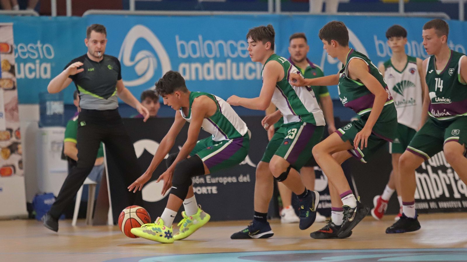 Fotos de las semifinales del Campeonato de Andalucía infantil masculino de La Línea