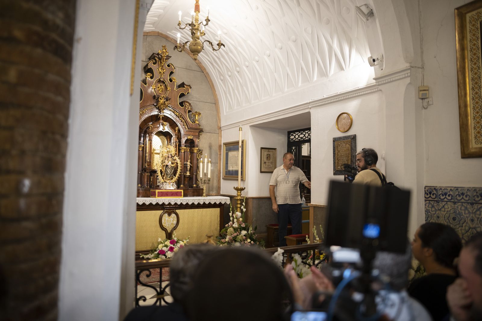 Imágenes de la recogida de la Virgen de la Cinta 2022