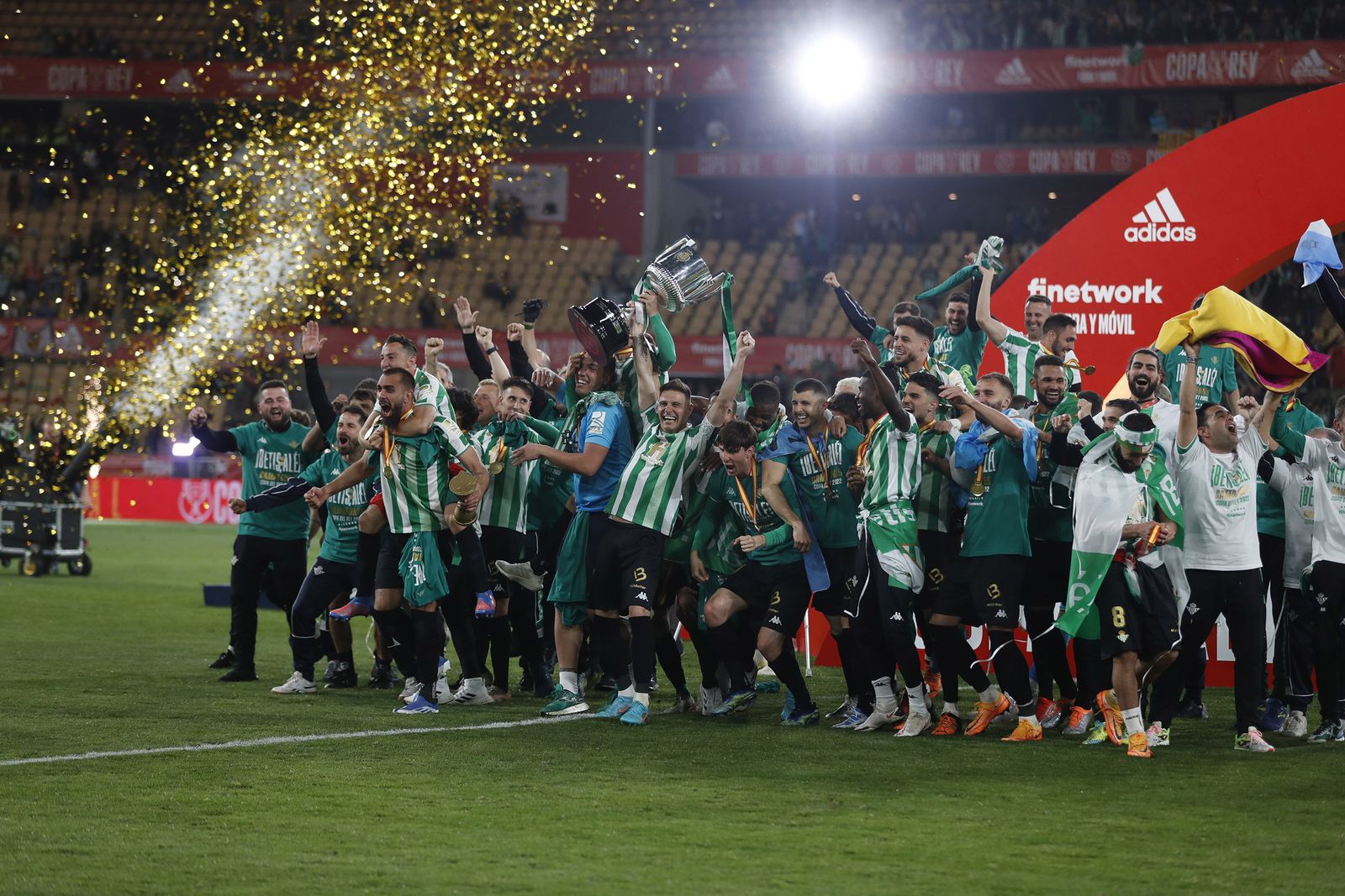 Las imágenes del Betis campeón de la Copa del Rey