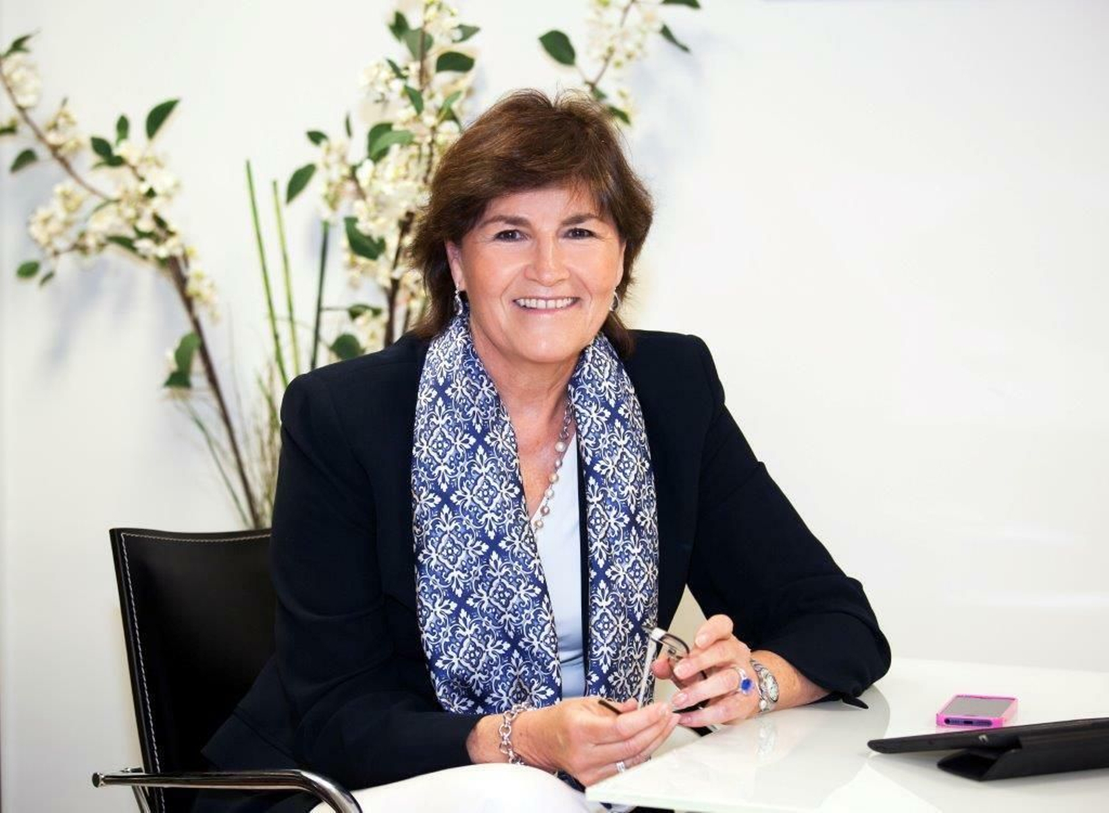 María Pérez Galván, en su despacho