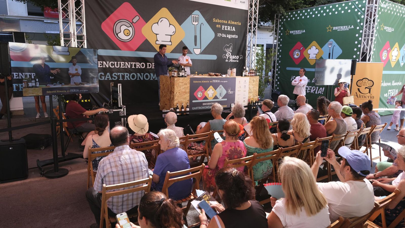 Encuentro gastronómico en la Feria de Almería 2024, en imágenes