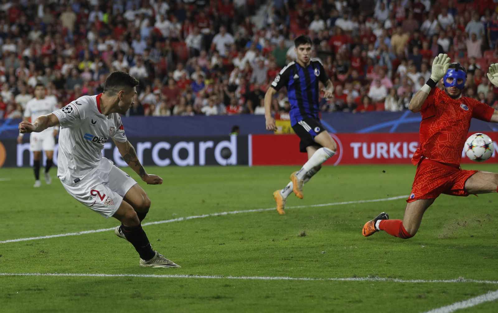 Las imágenes del Sevilla fc-Copenhague