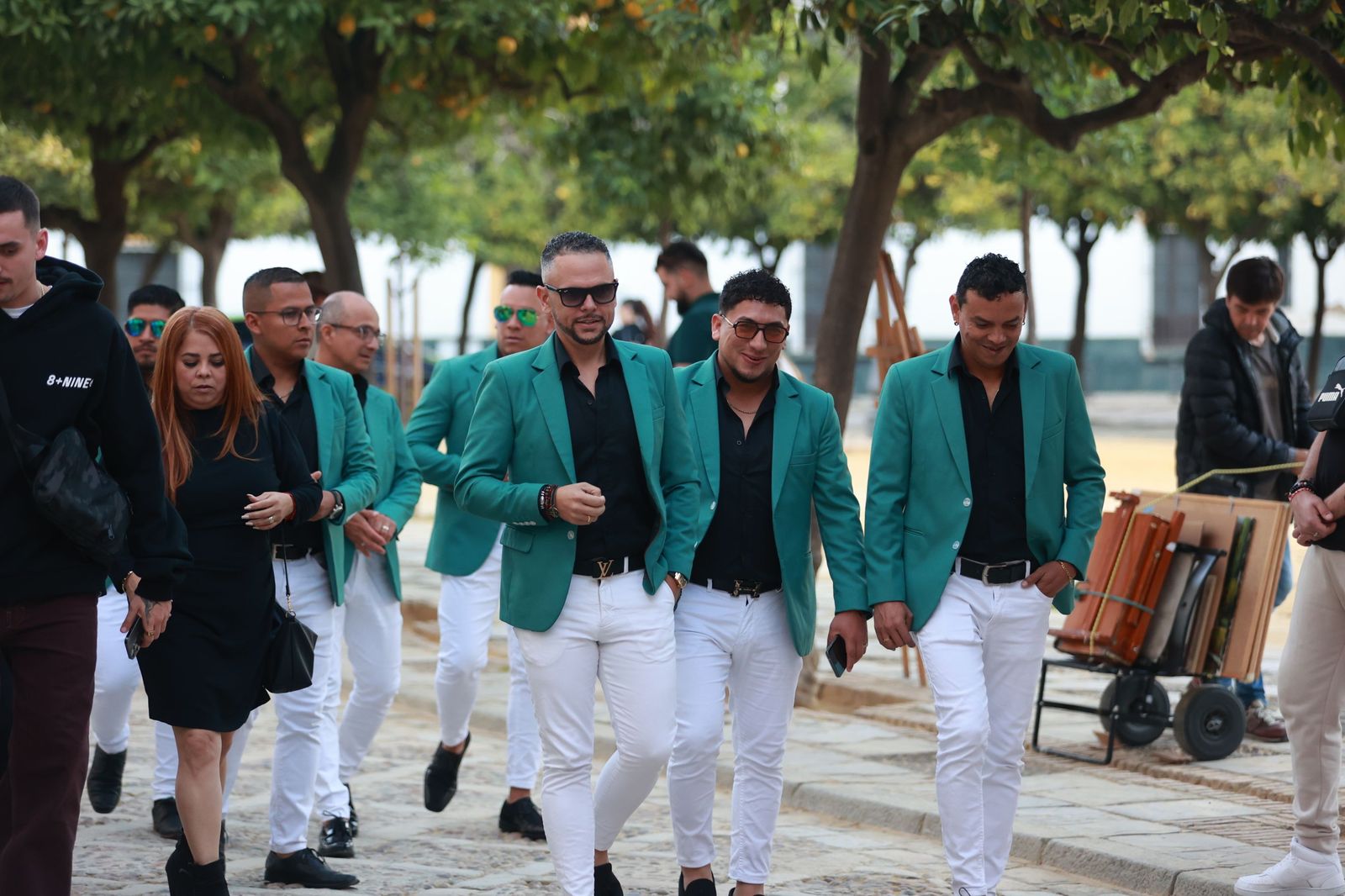 Fotos de la recepción a los nominados a los Grammy Latinos en el Alcázar de Sevilla