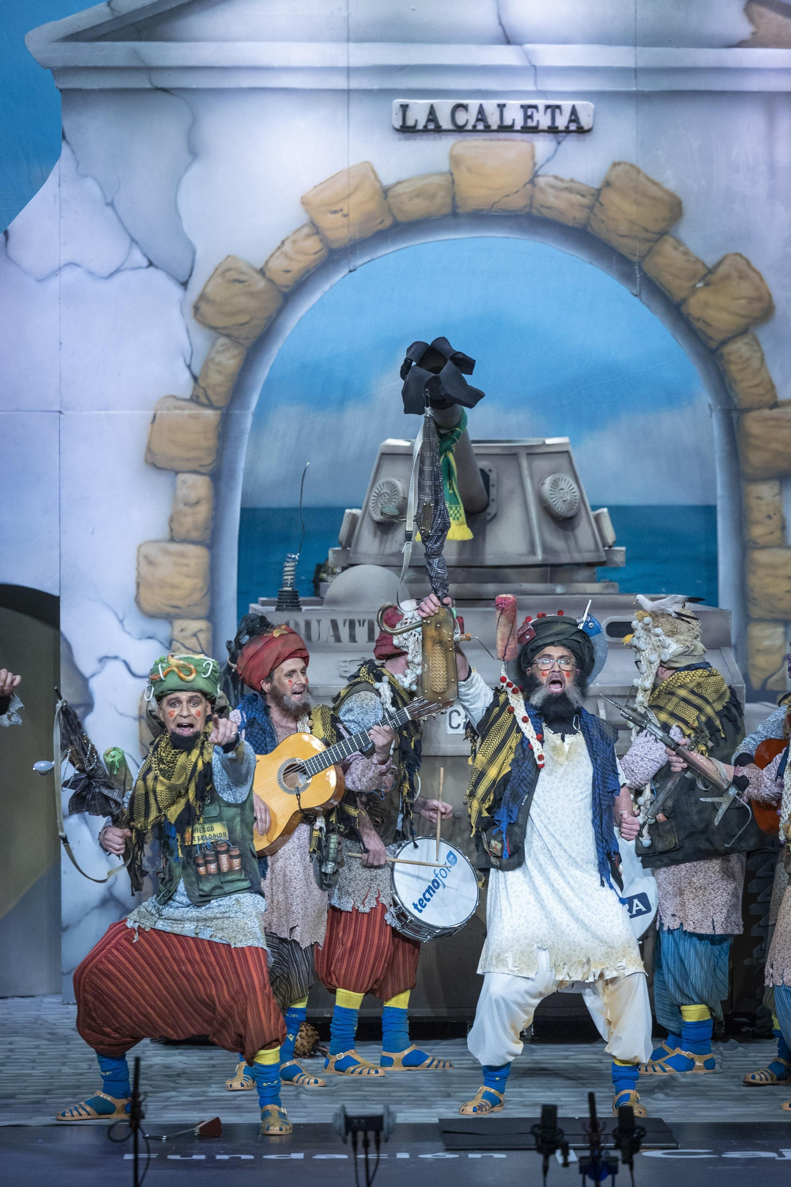 Chirigota 'Frente talibán de la república irreverente de Kadikadistán'