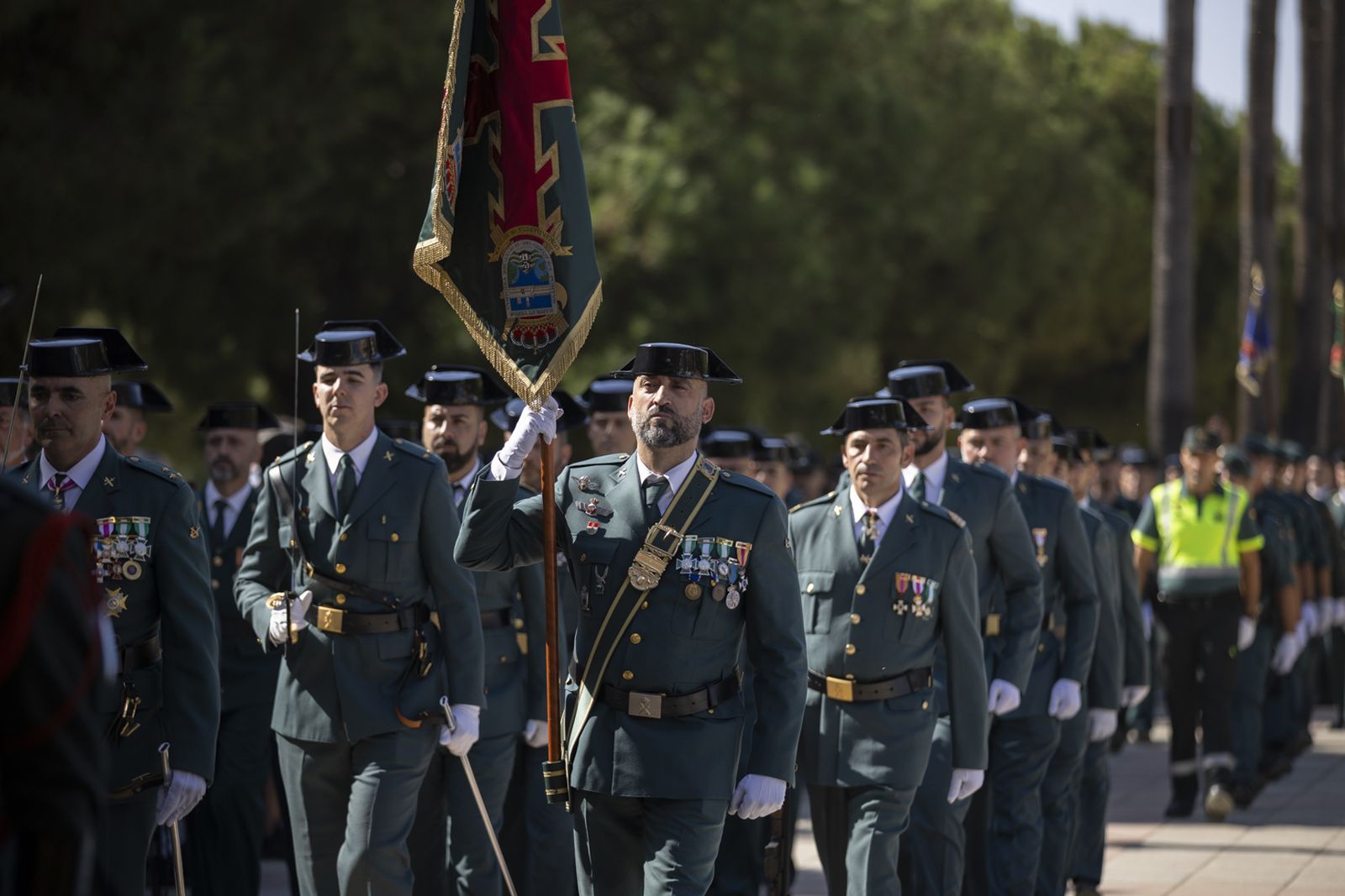 Imágenes de los actos de celebración de la festividad de la patrona de la Guardia Civil, la Virgen del Pilar.