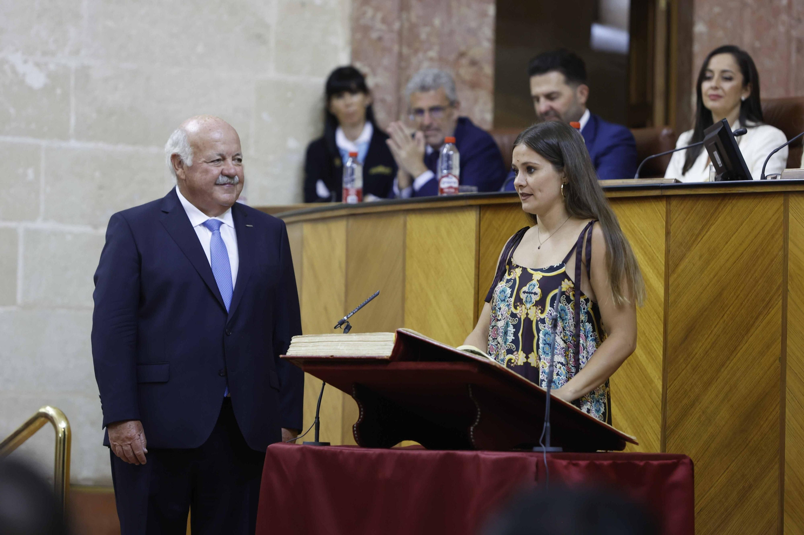 La constitución del Parlamento andaluz, todas las imágenes