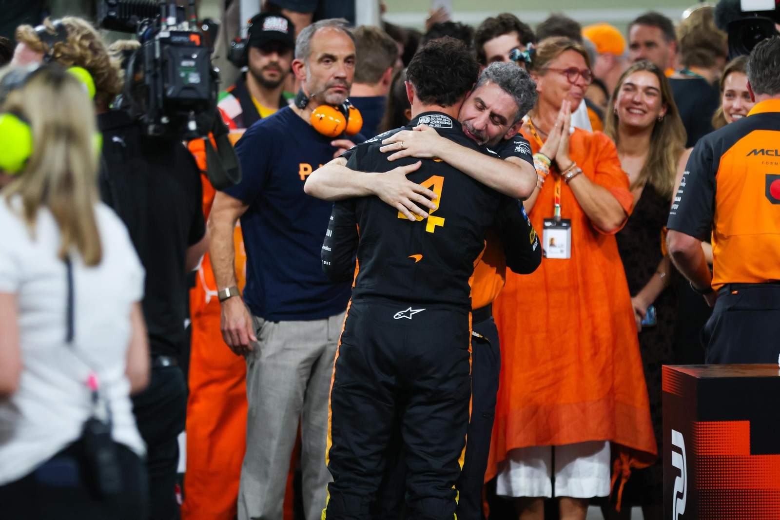 Las fotos del título mundial de Lando Norris en la Fórmula 1