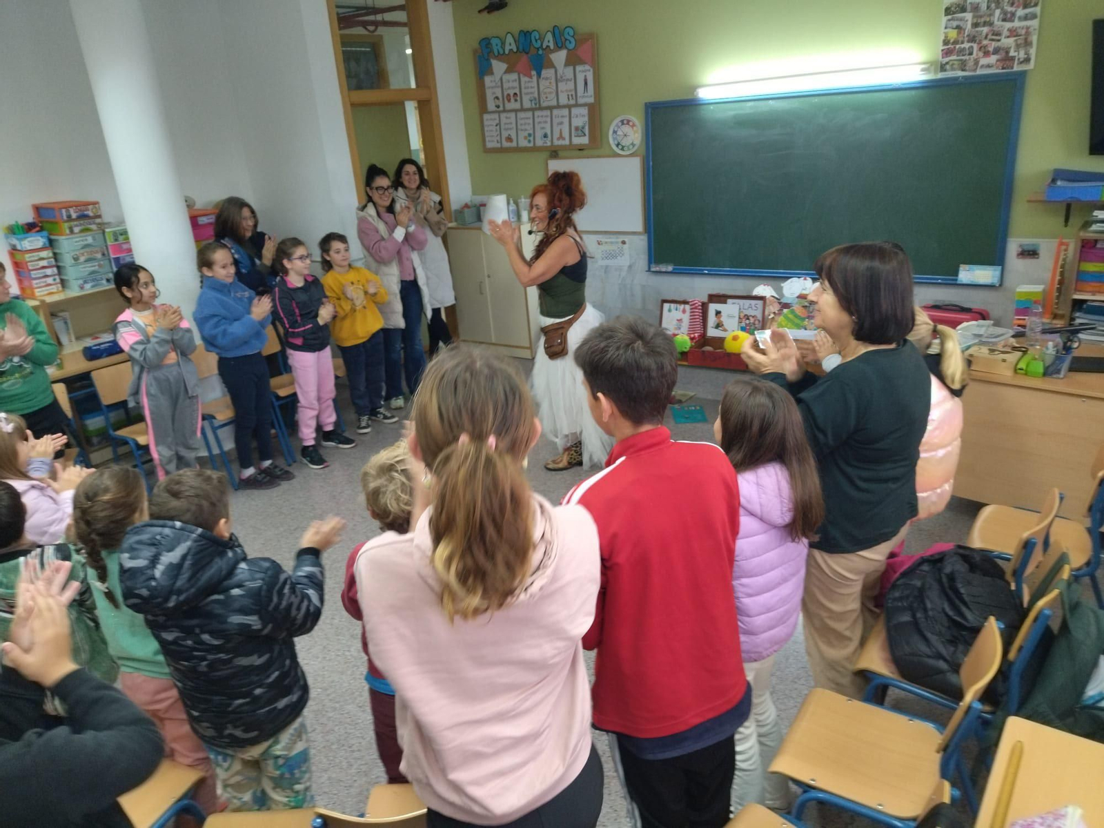 El alumnado de los centros de Úrcal y Nievas ya han podido disfrutar del cuentacuentos.