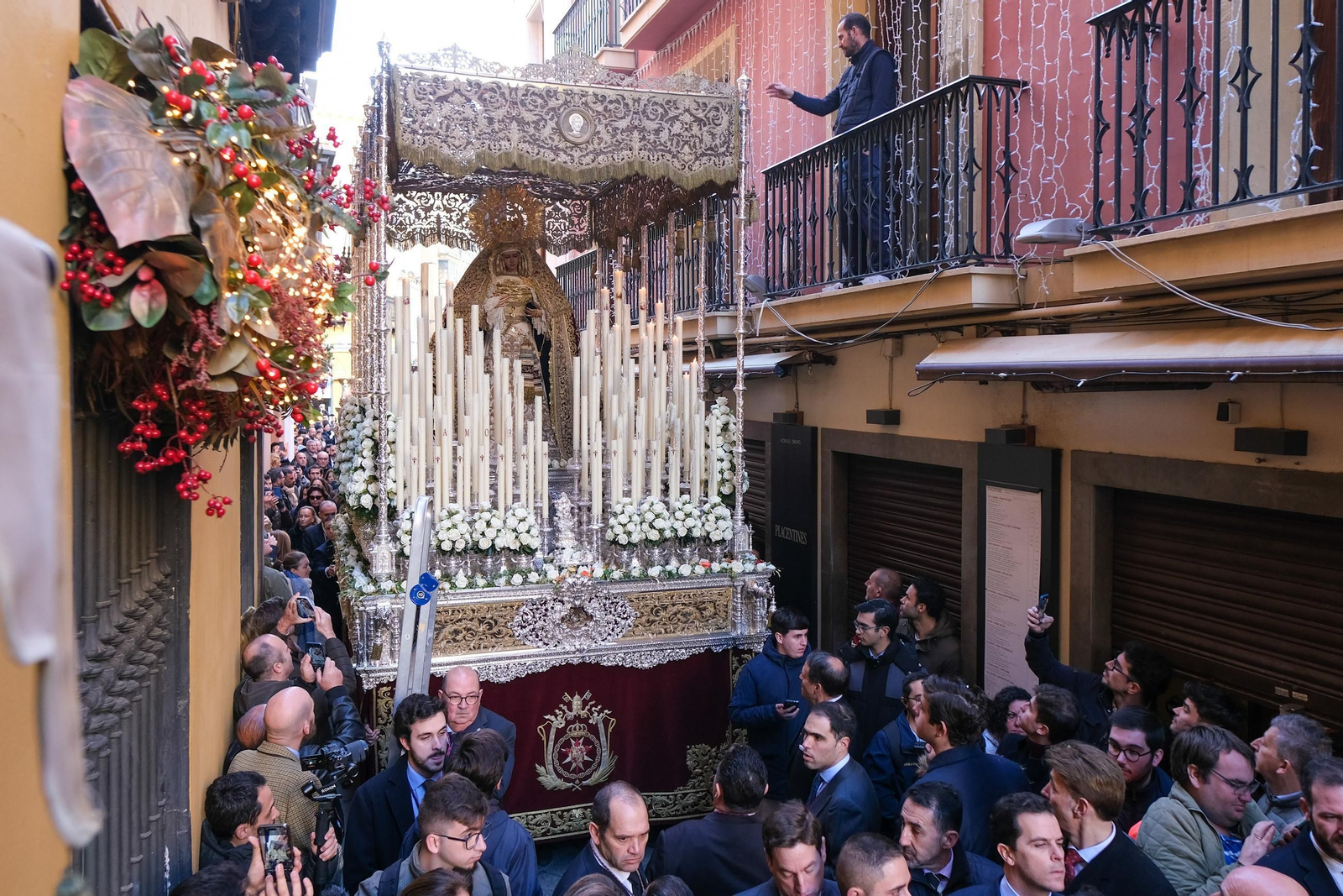 Imágenes del regreso de la Virgen del Socorro al Salvador
