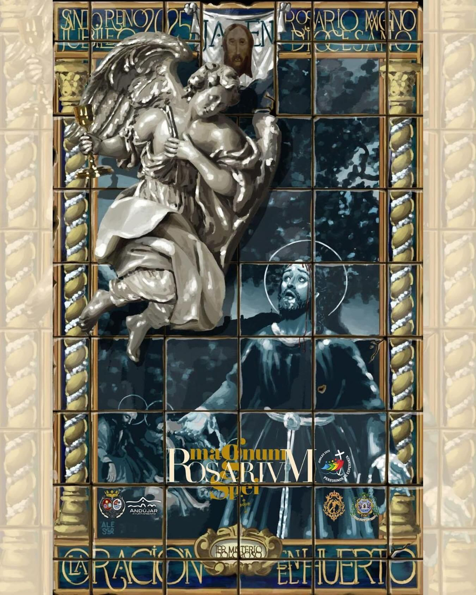 Cartel de la Oración en el Huerto de Andújar