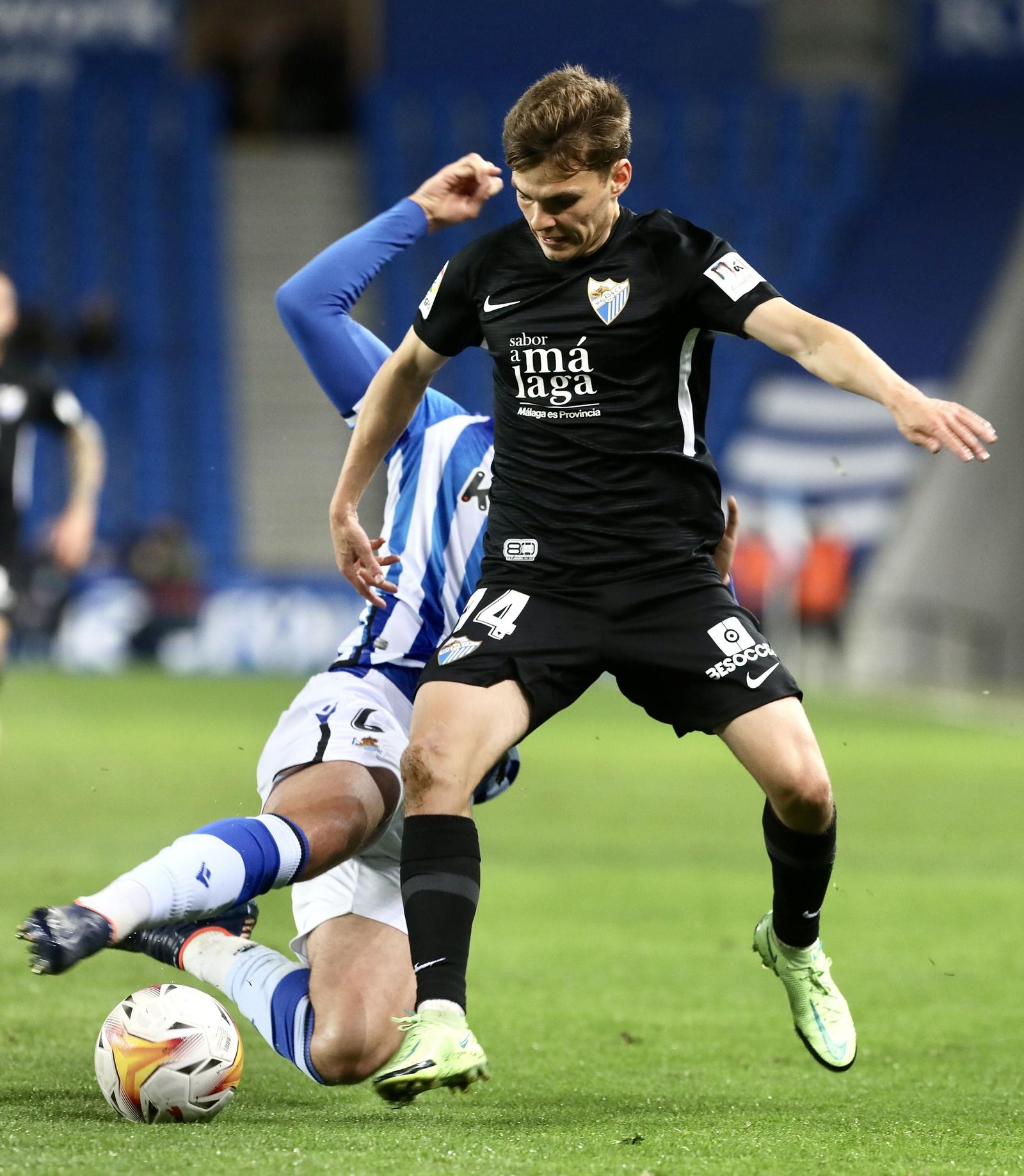 Las fotos de la Real Sociedad B - Málaga CF
