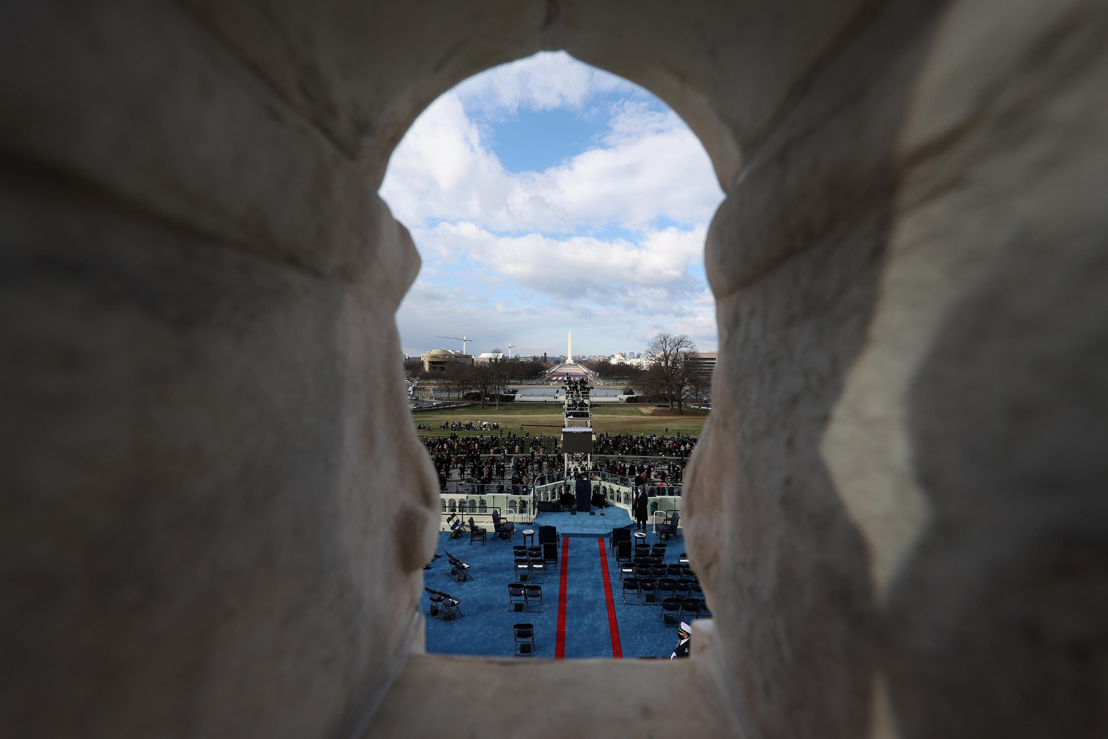 Las imágenes de la toma de posesión de Joe Biden como presidente de EEUU