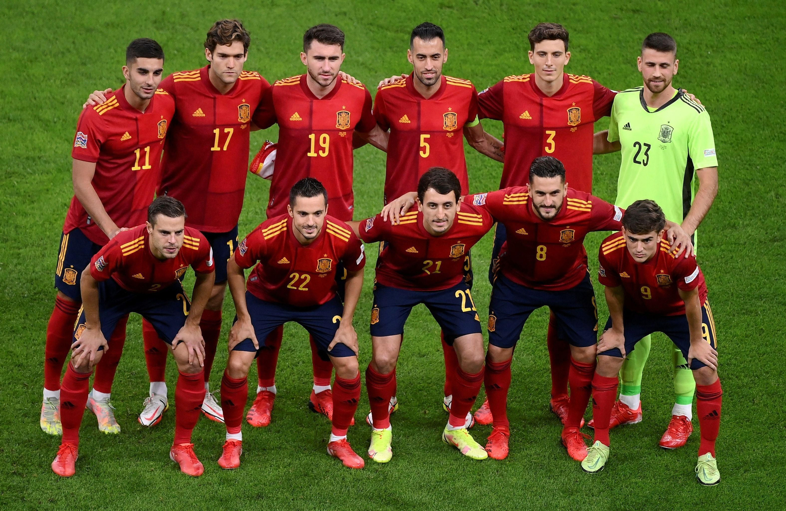 El Italia-España de la Liga de Naciones, en imágenes