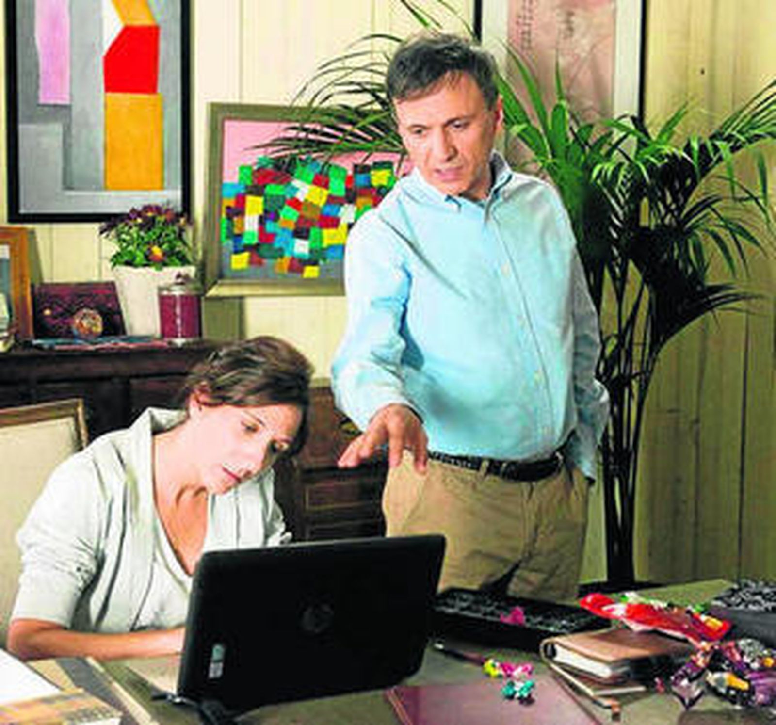 José Mota y Malena Alterio, protagonistas de la ficción.