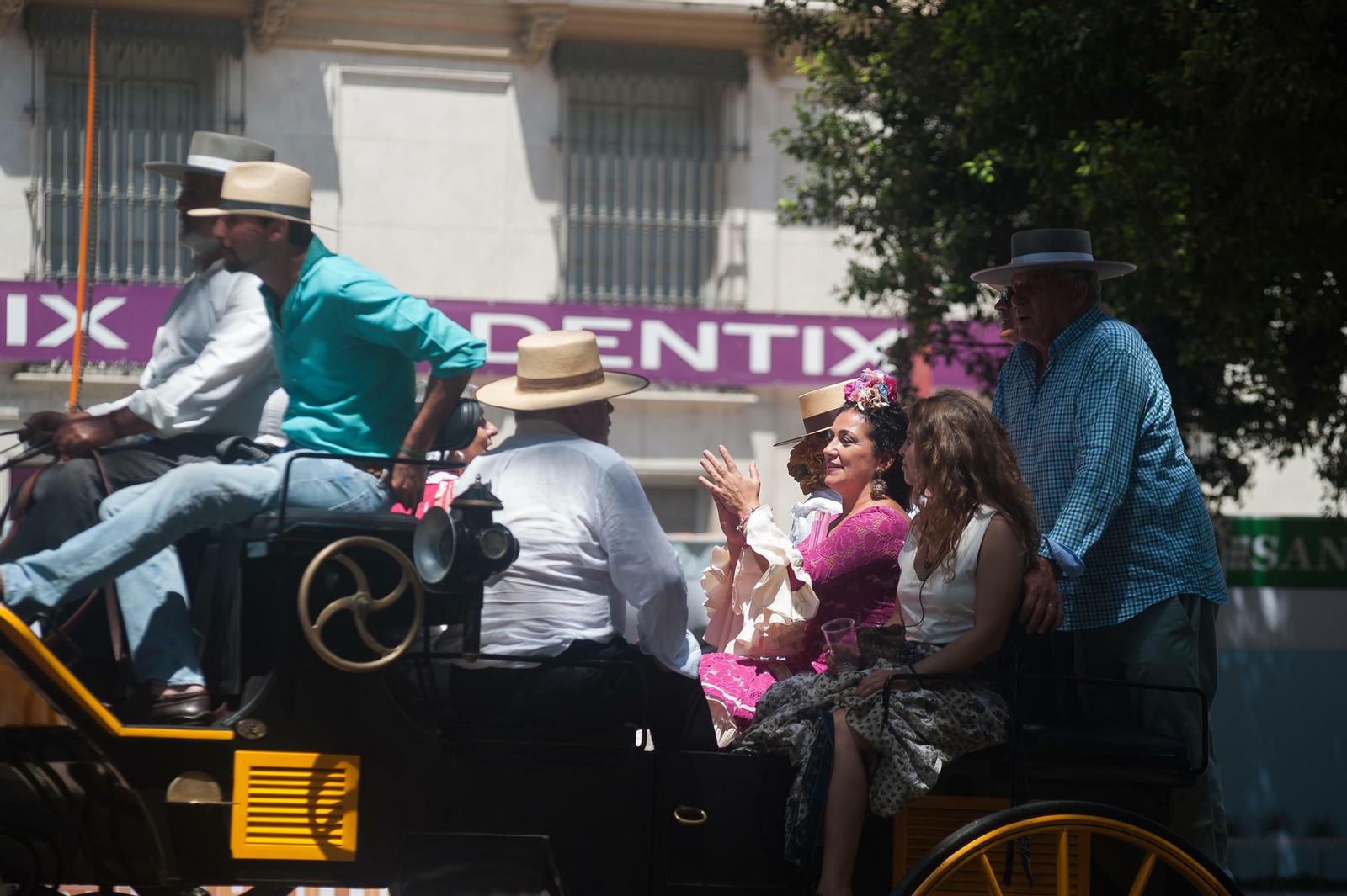 El primer día de la Feria de Málaga en el Centro, en fotos