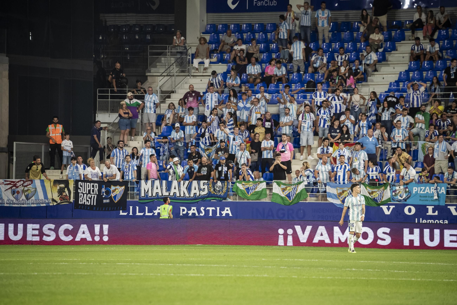 Las fotos del Huesca-Málaga CF