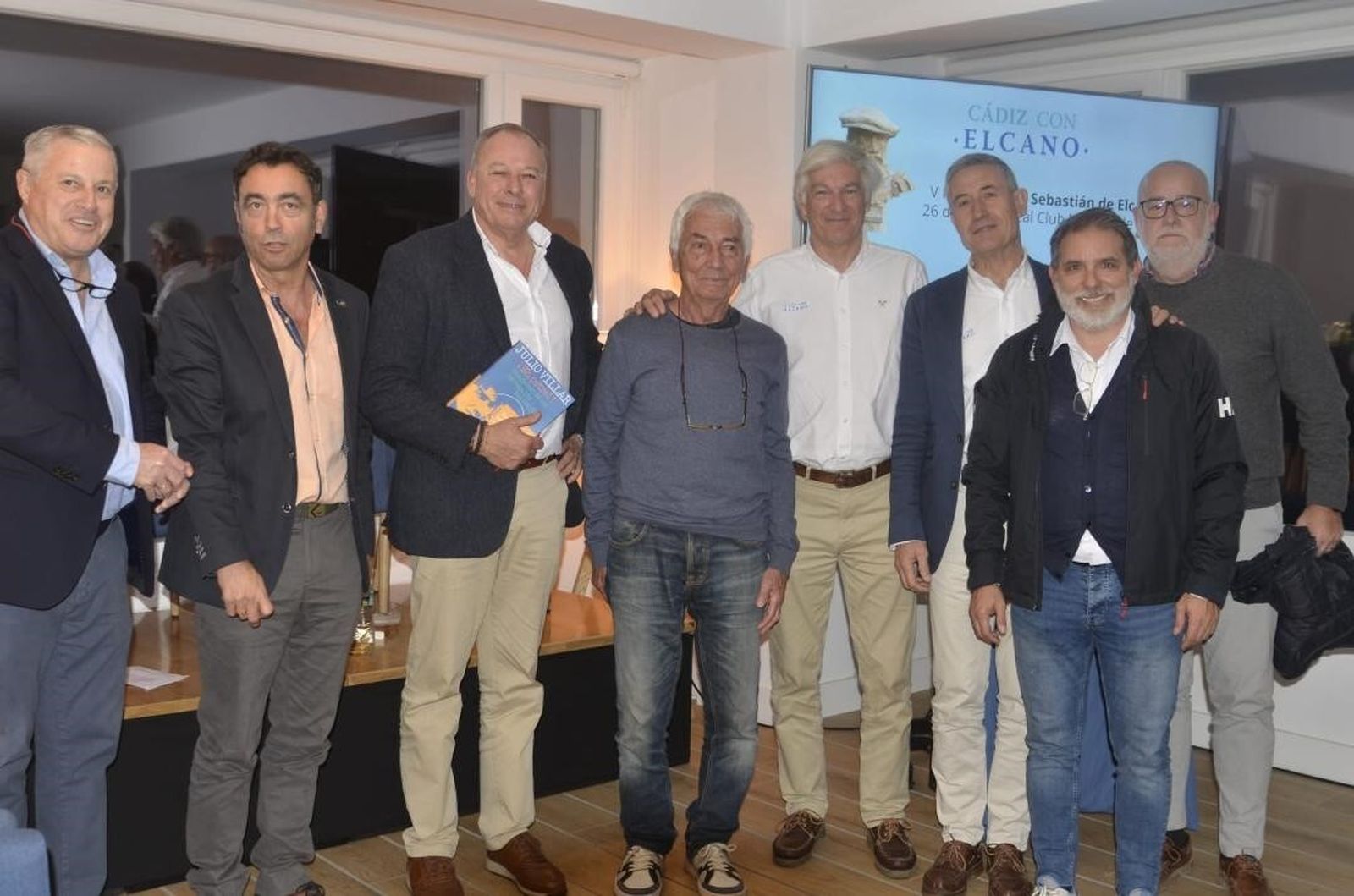 Jesús de Sobrino, Juan Rengel, Rafael Ponce, Julio Villar, Miguel Ramos, Juan Manuel Pérez Dorao, Agustín Paloma y Javier Hierro.