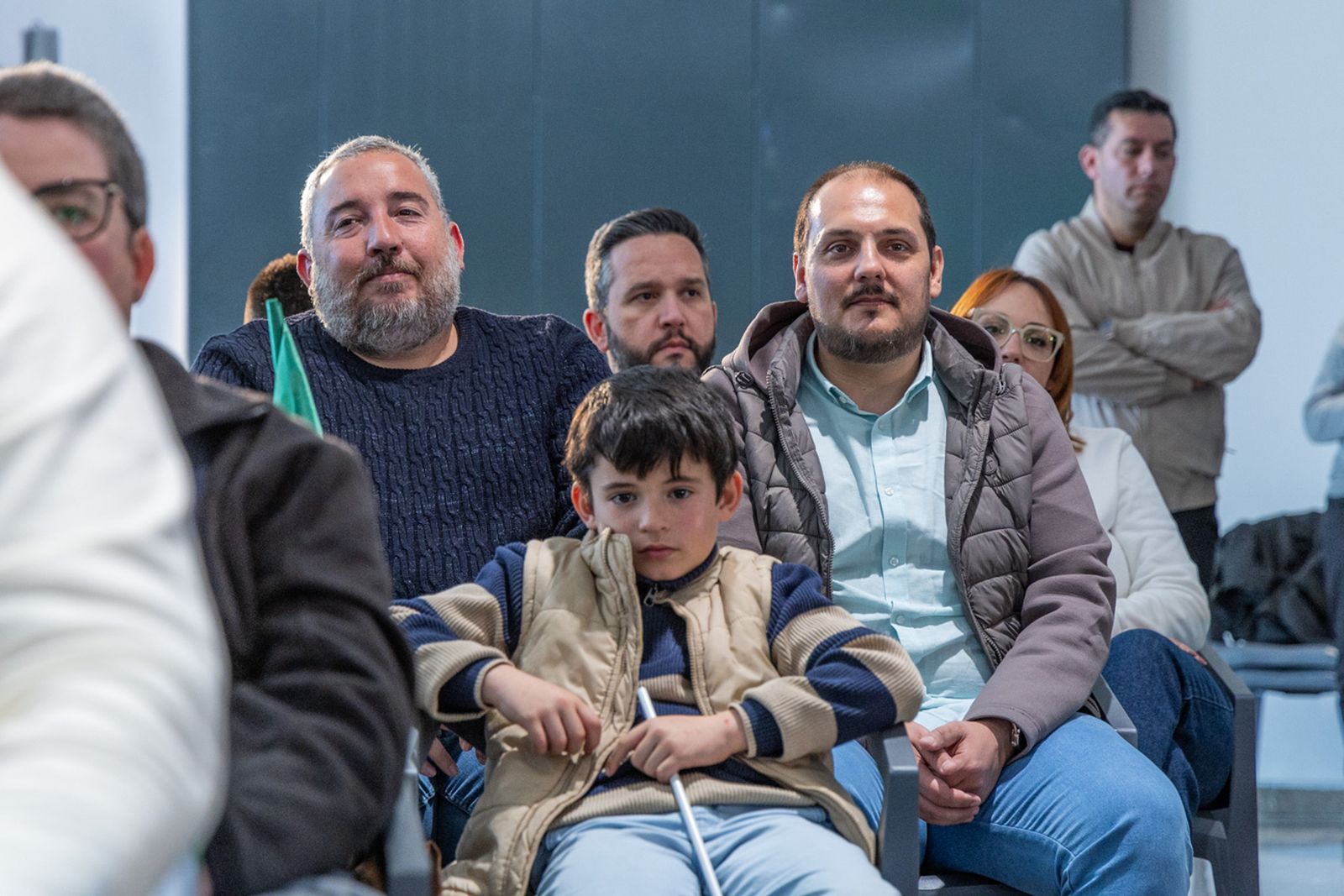 Acto en defensa de los servicios públicos para celebrar el 28F en Jaén