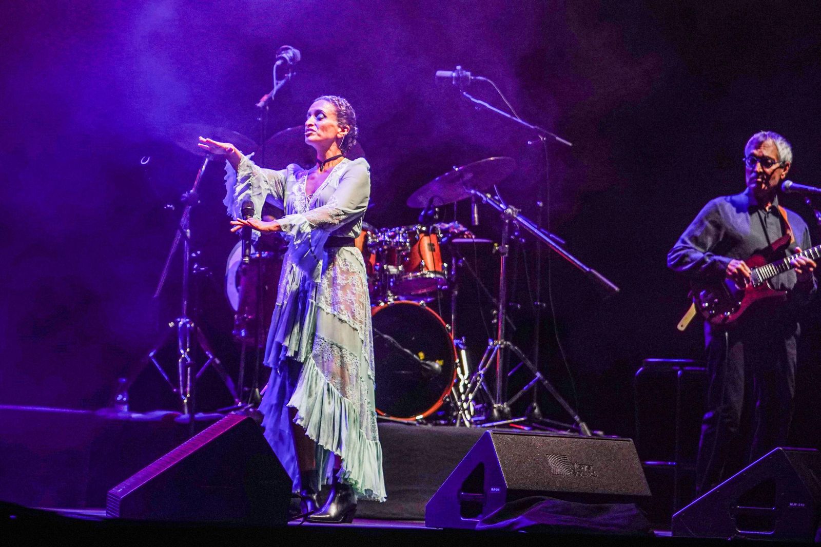 La estrella Noa ilumina el Generalife de Granada en 1001 Músicas: las imágenes