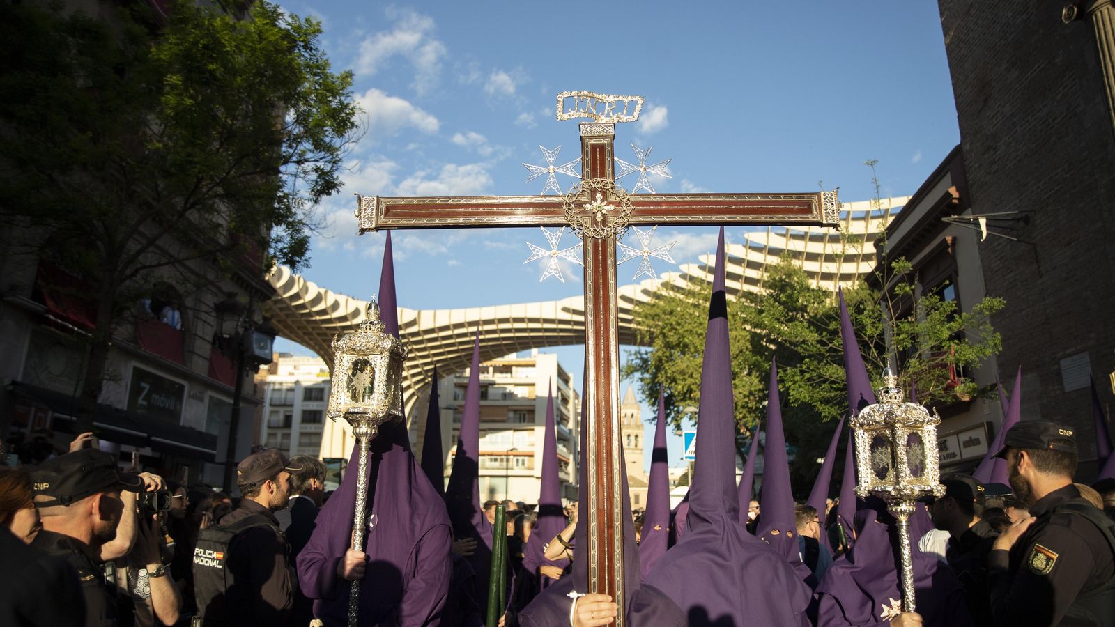 La cruz de guía de la Hermandad del Valle
