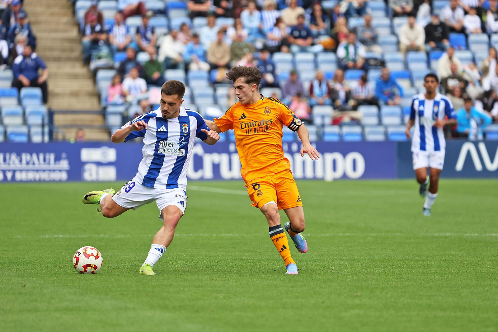 Las imágenes del Recreativo de Huelva- Real Madrid Castilla
