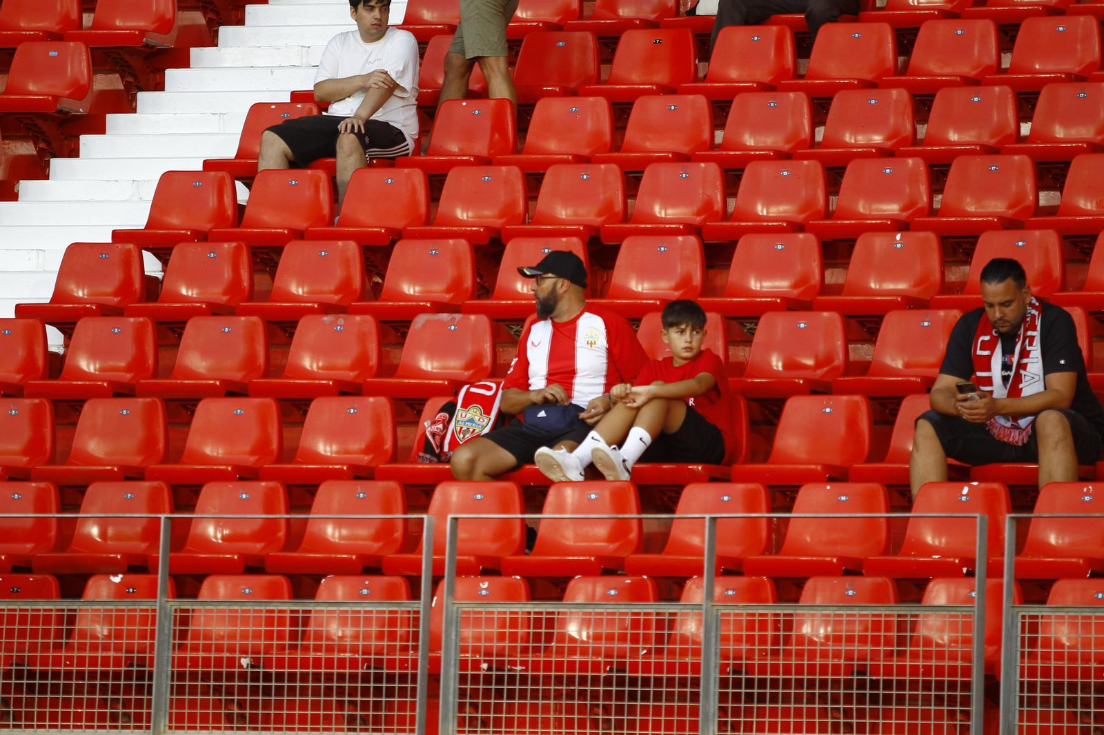 El partido U.D. Almería-C.D. Castellón en imágenes