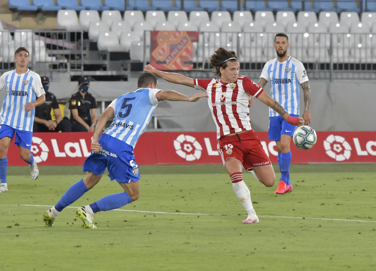 Las fotos del Almería-Málaga