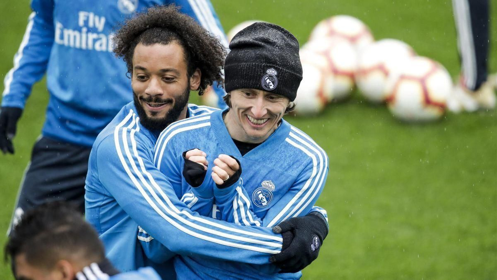 Marcelo y Modric