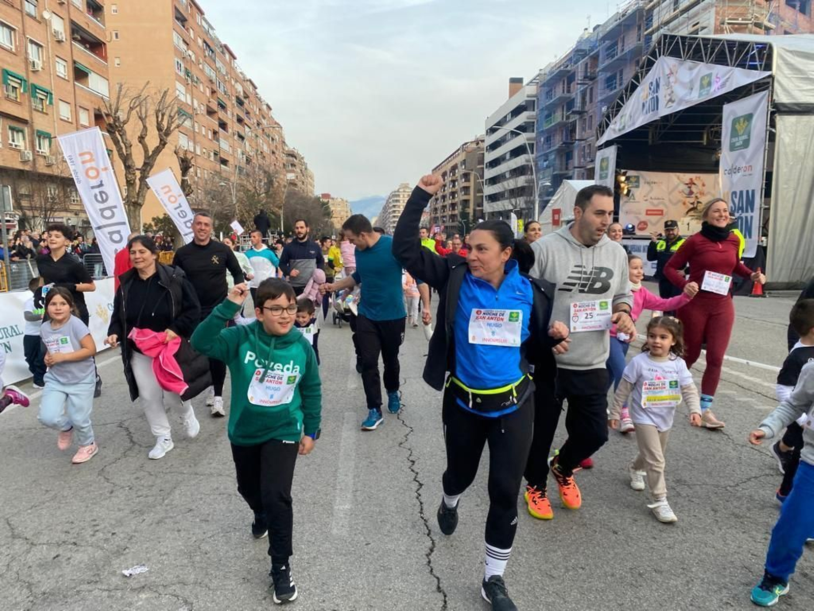 Carrera Escolar San Antón de las 17:30.