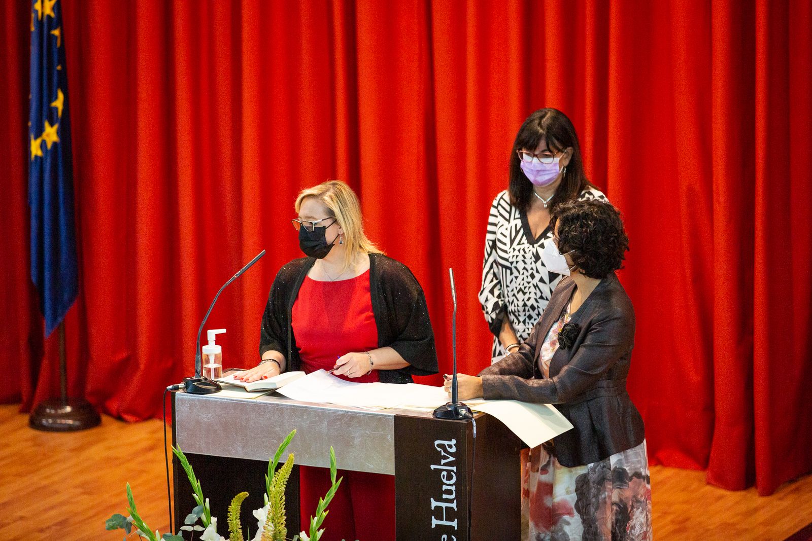 Imágenes de la toma de posesión del equipo de gobierno de la UHU