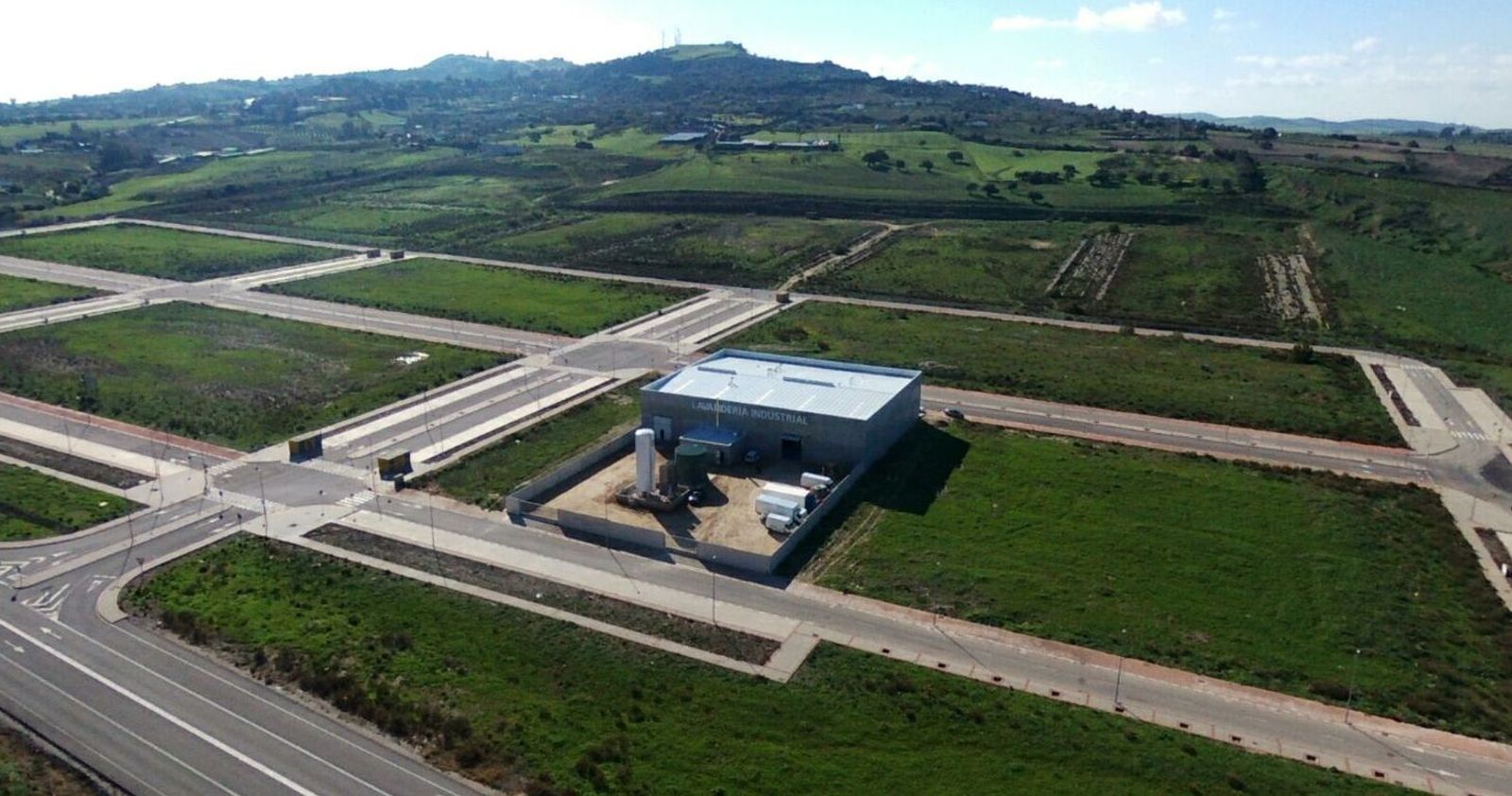 Imagen aérea de la superficie disponible en el polígono El Machorro.