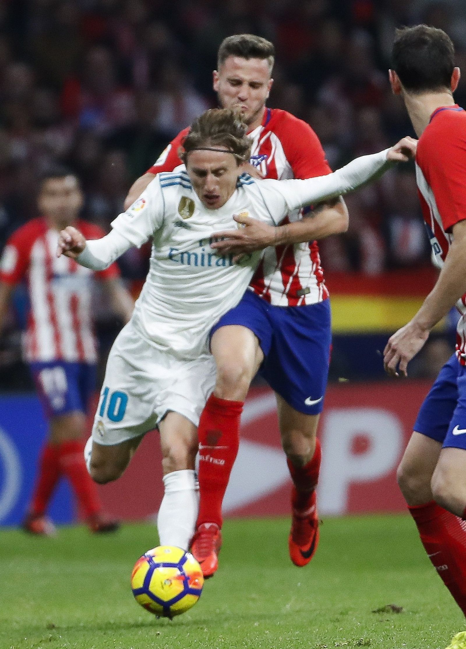 Las imágenes del Atlético-Real Madrid