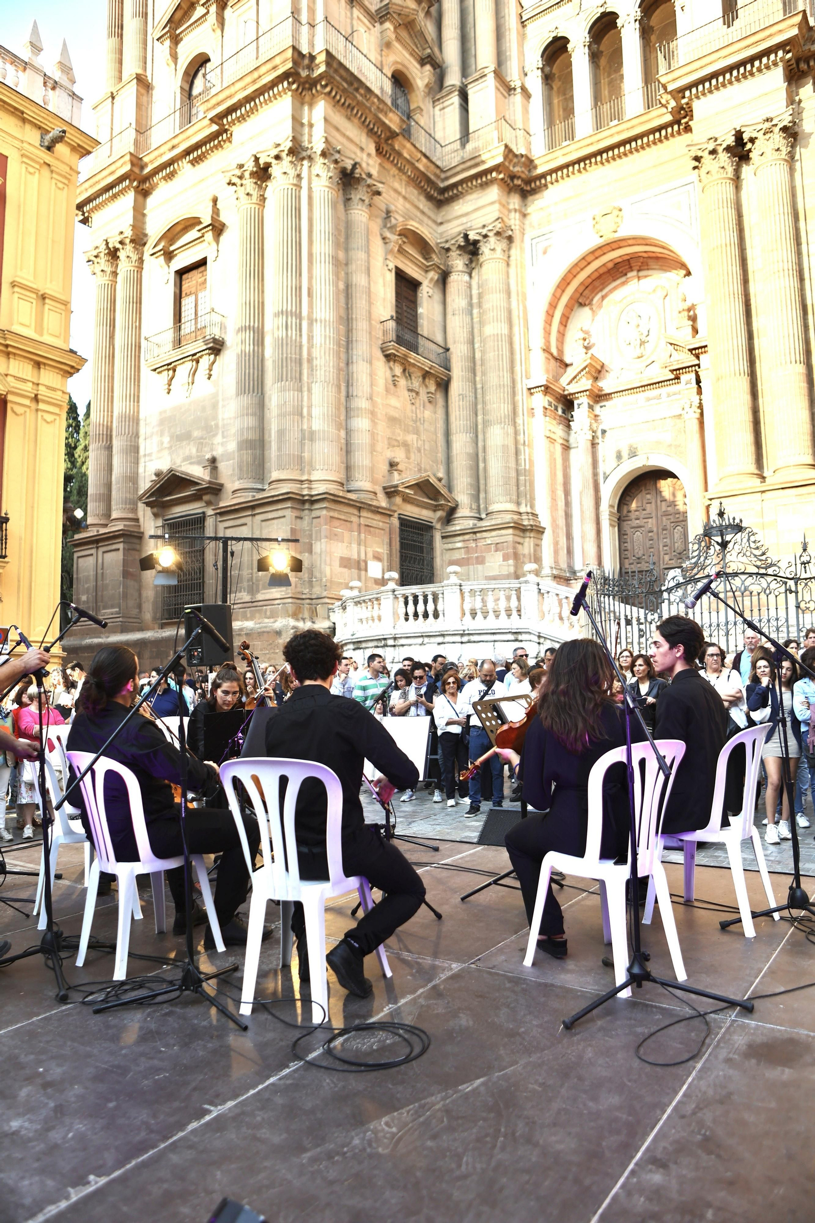 La Noche en Blanco de Málaga, en fotos