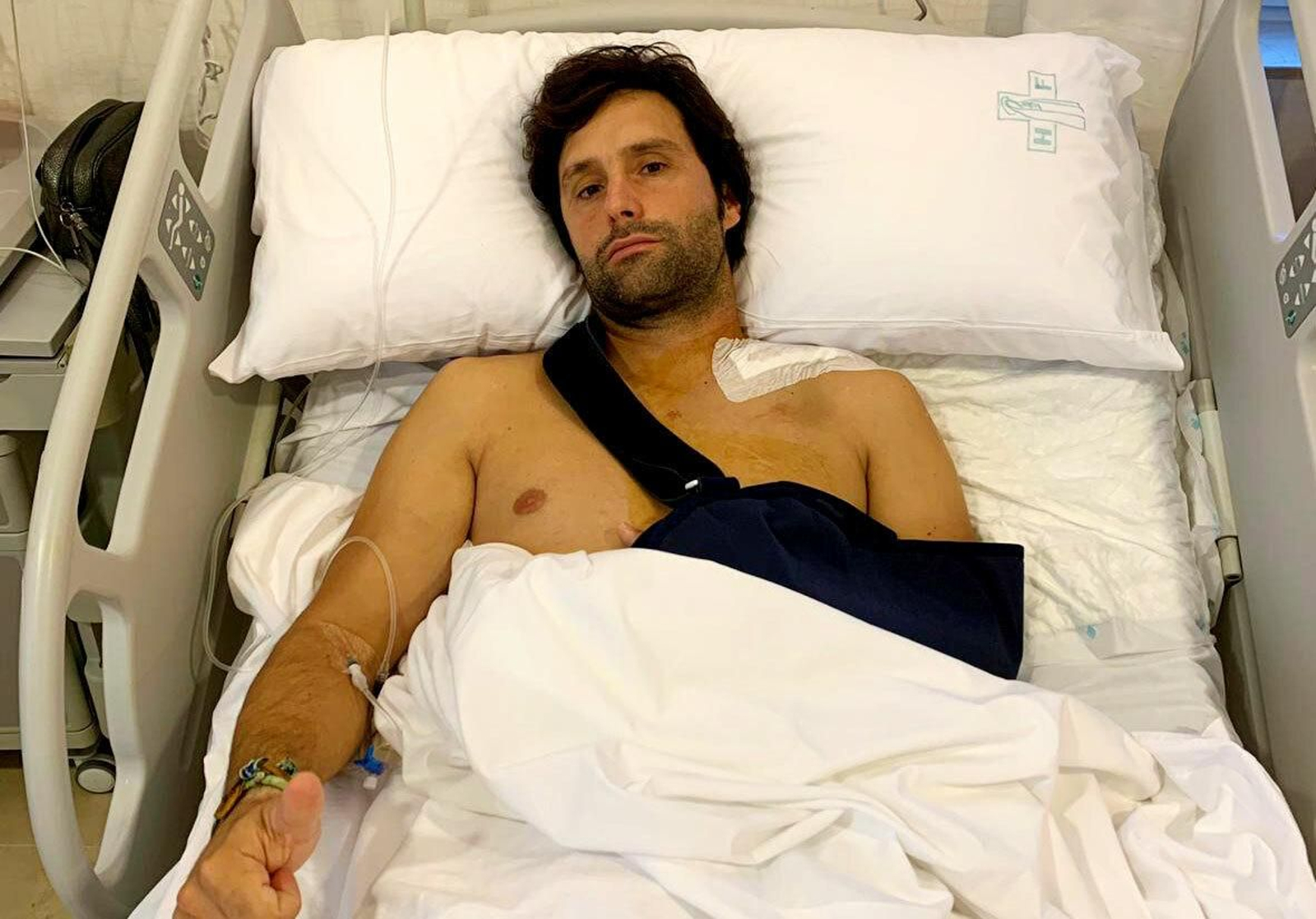 Andrés Romero pasa por el quirófano para arreglar su dolorosa lesión de clavícula