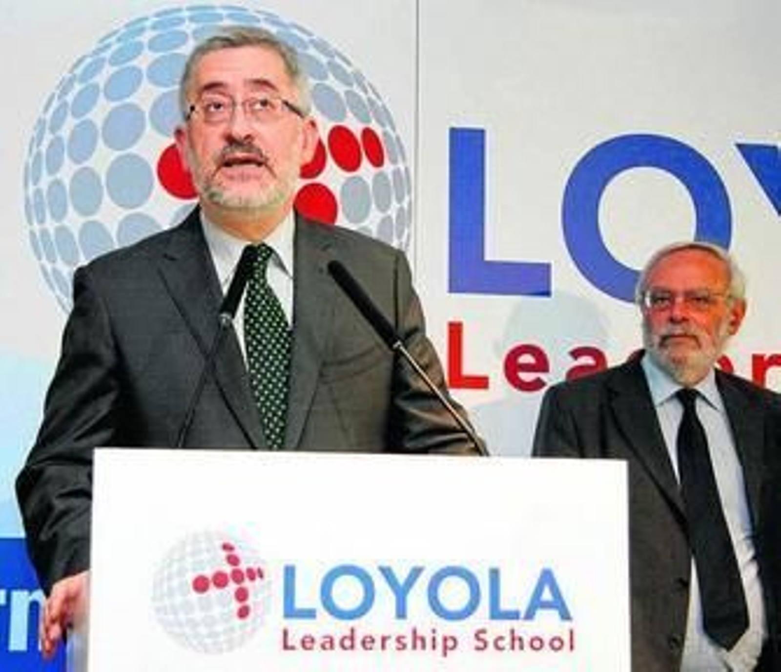 El consejero Antonio Ávila, durante un acto de la Loyola.
