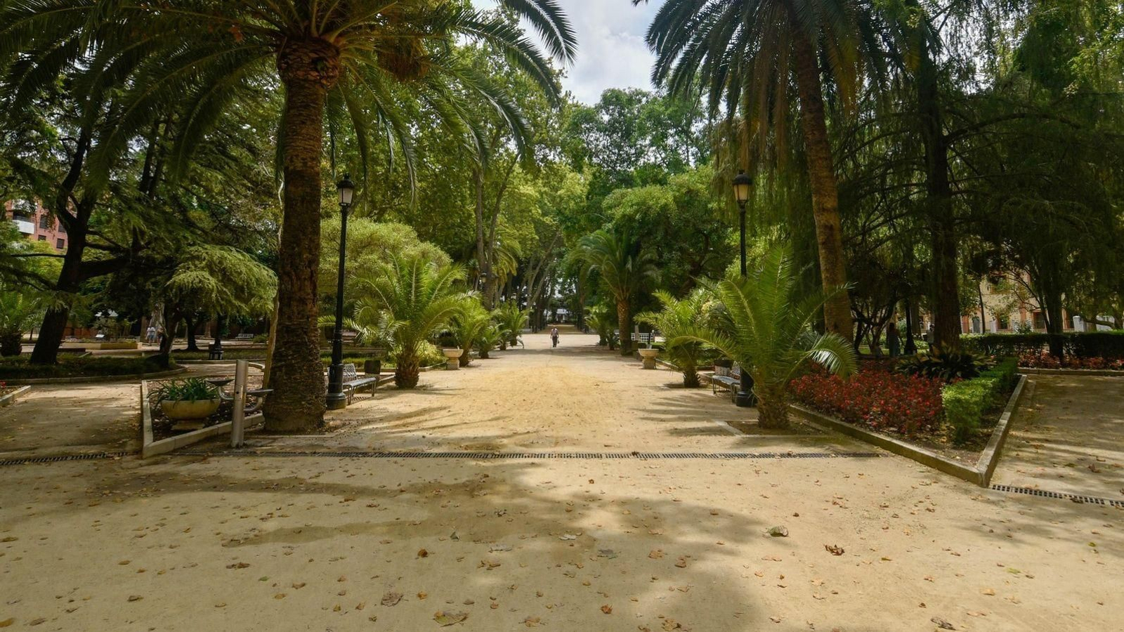 El Parque María Cristina de Algeciras, en el que se produjeron los hechos