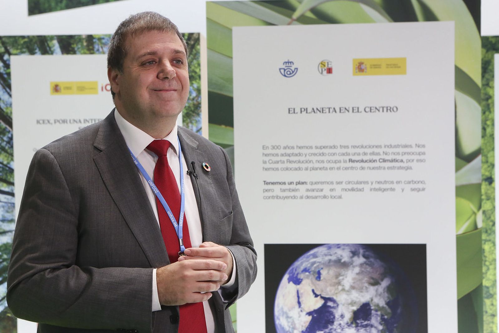 Juanma Serrano, presidente de Correos.