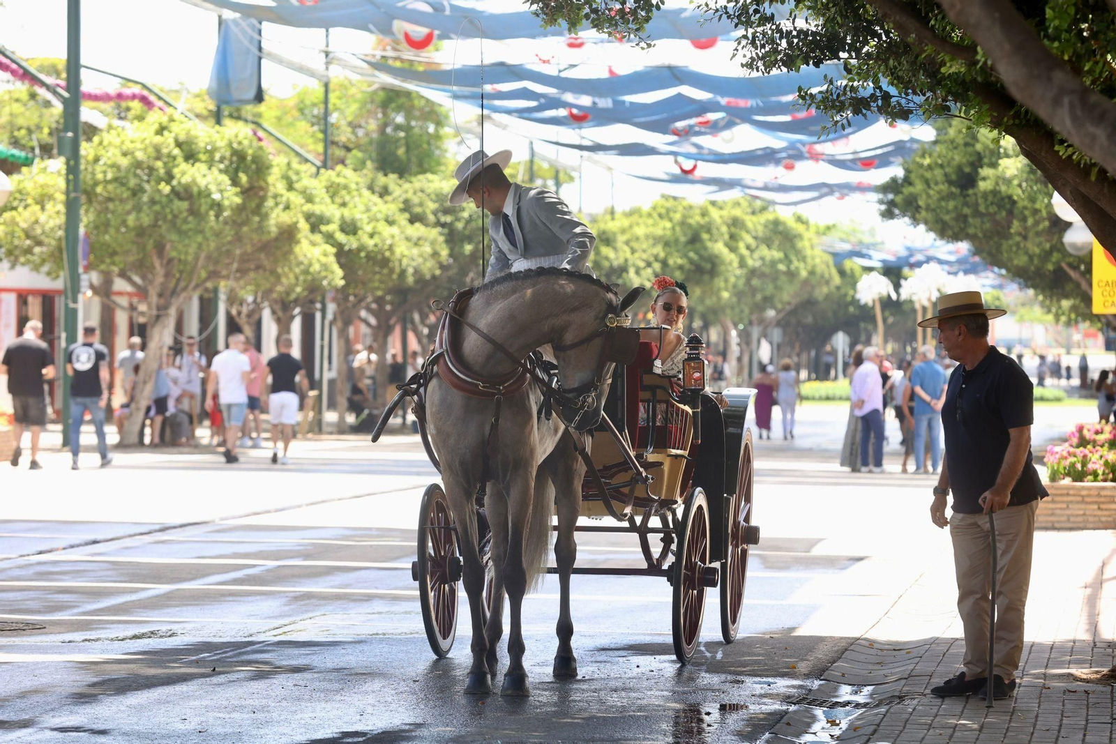 Todas las fotos del segundo día de feria, en el Real