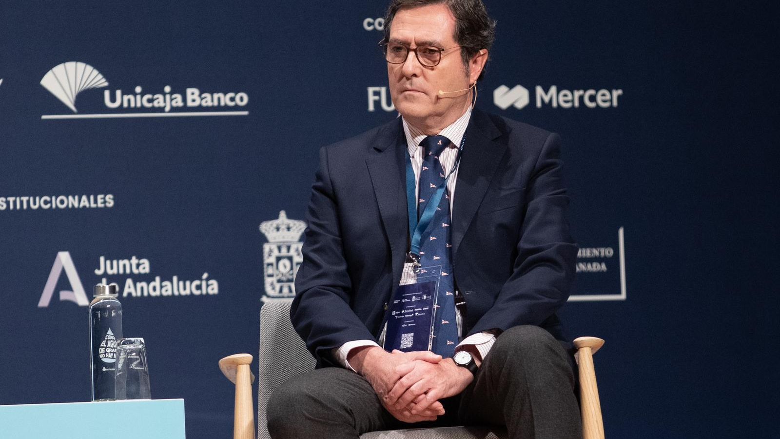 Garamendi, en su participación en el XXII Congreso de CEDE.