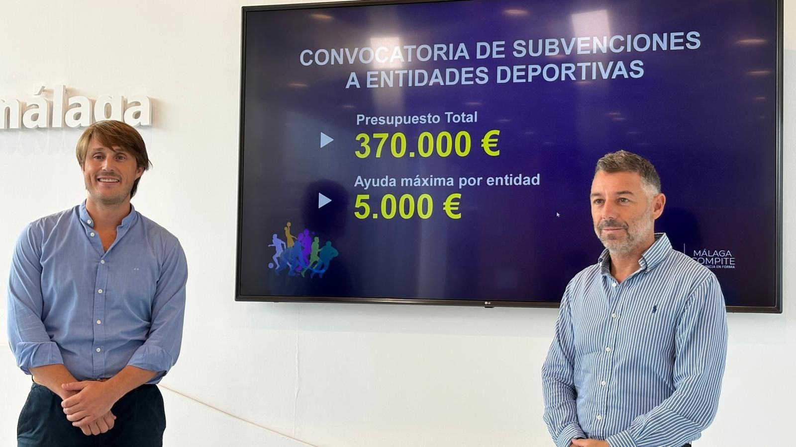 Presentación de las subvenciones para entidades deportivas de la Diputación de Málaga. Presentación de las subvenciones para entidades deportivas de la Diputación de Málaga.