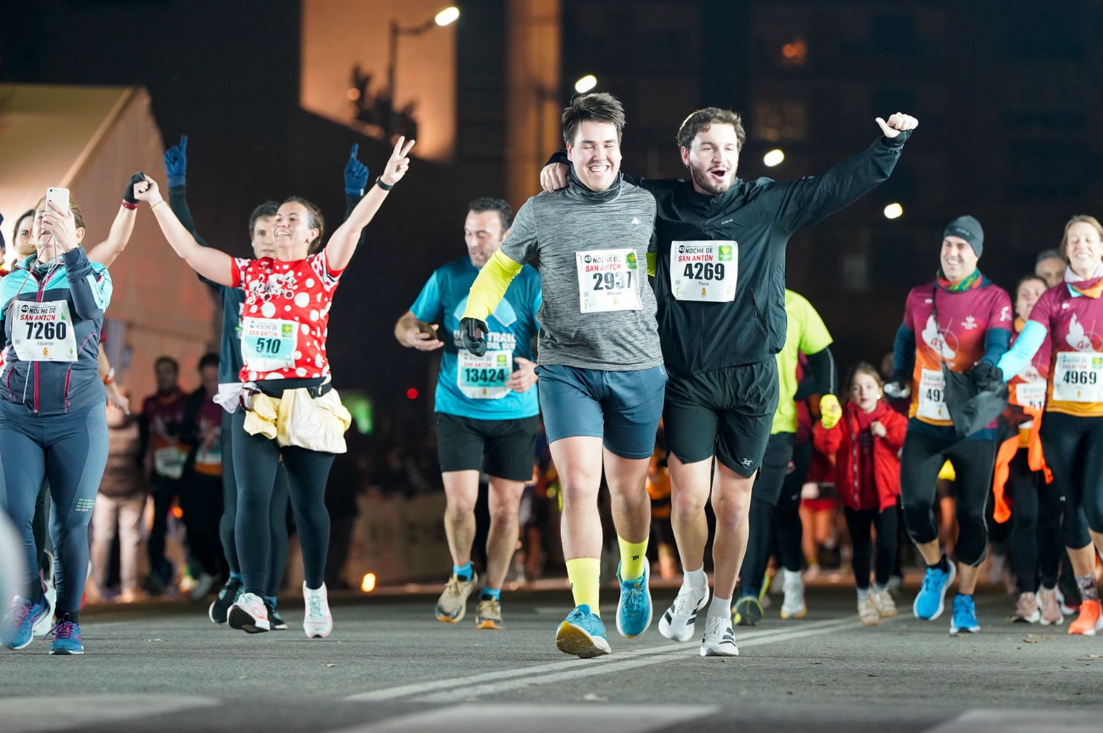 En imágenes: búscate en tu llegada a meta de la Carrera de San Antón 2026 (19)