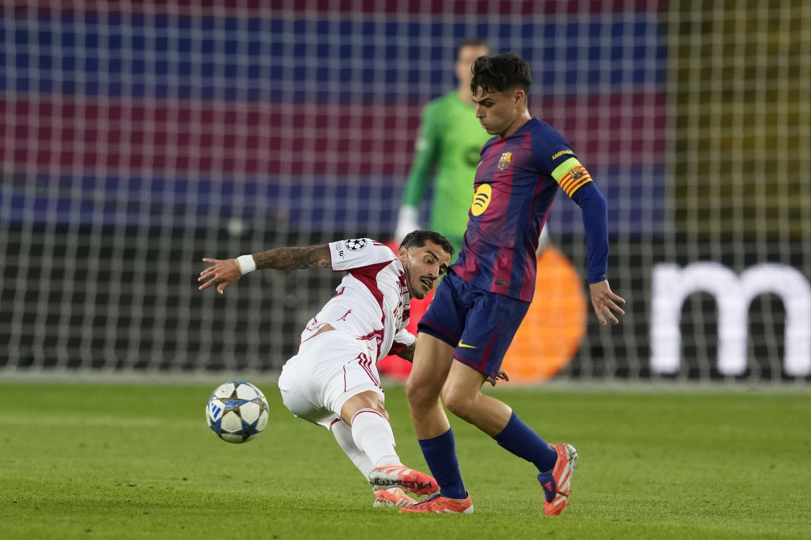 Las fotos del Barcelona-Olympiacos