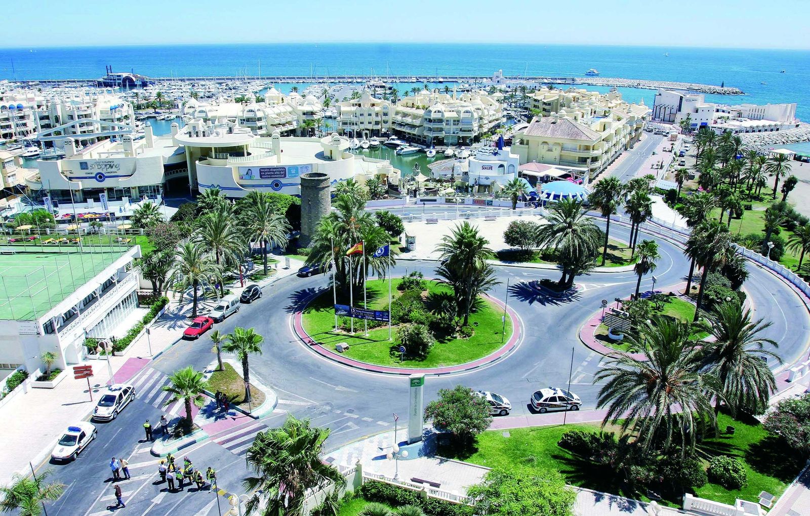 Vista general de Puerto Marina, en Benalmádena