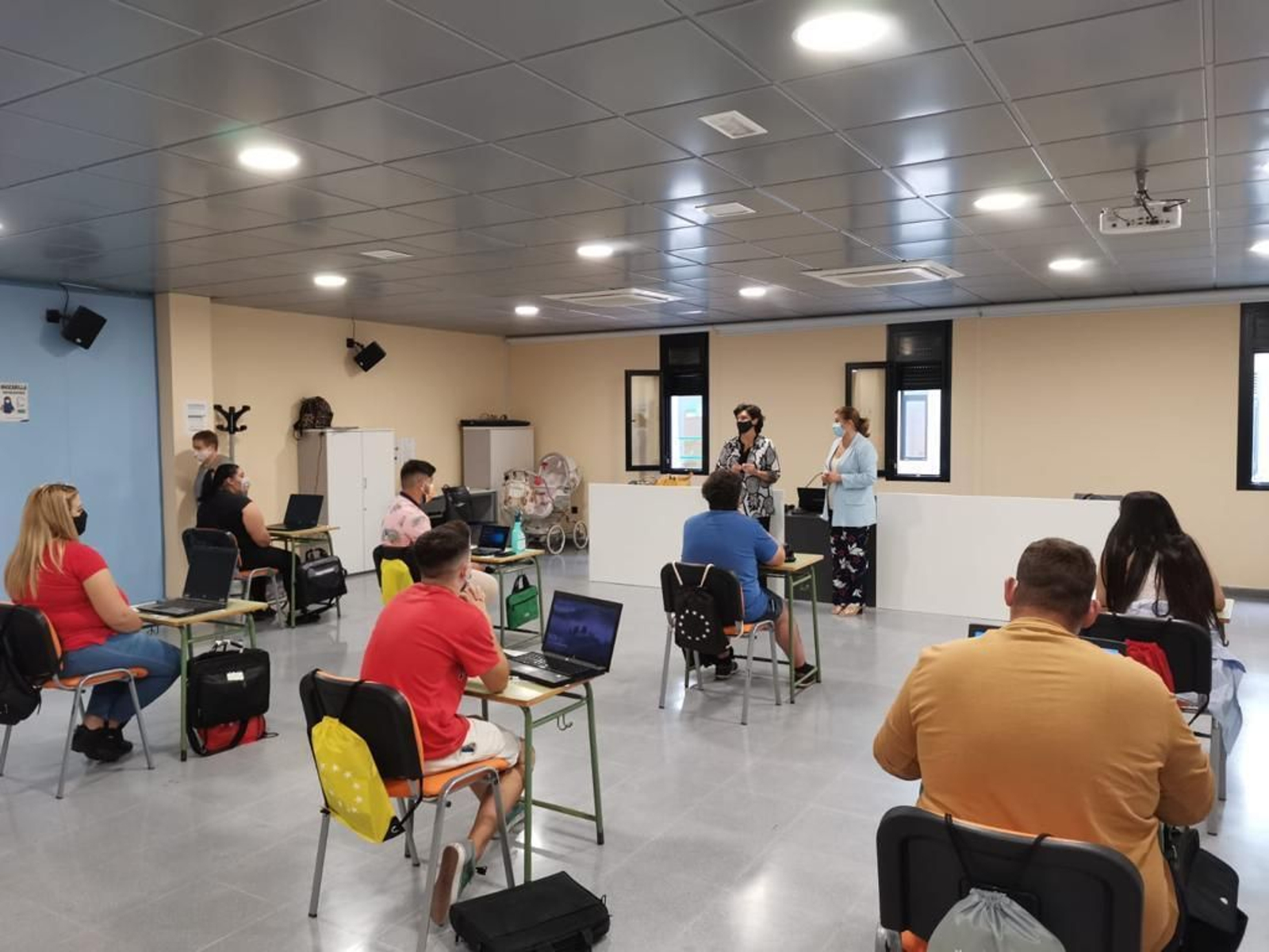 El curso se reanudó en el municipio gadorense.