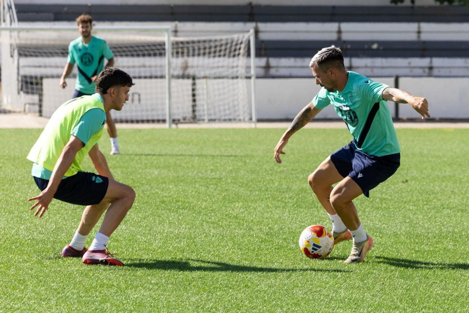 El primer entrenamiento del Real Jaén de la temporada 2025-26