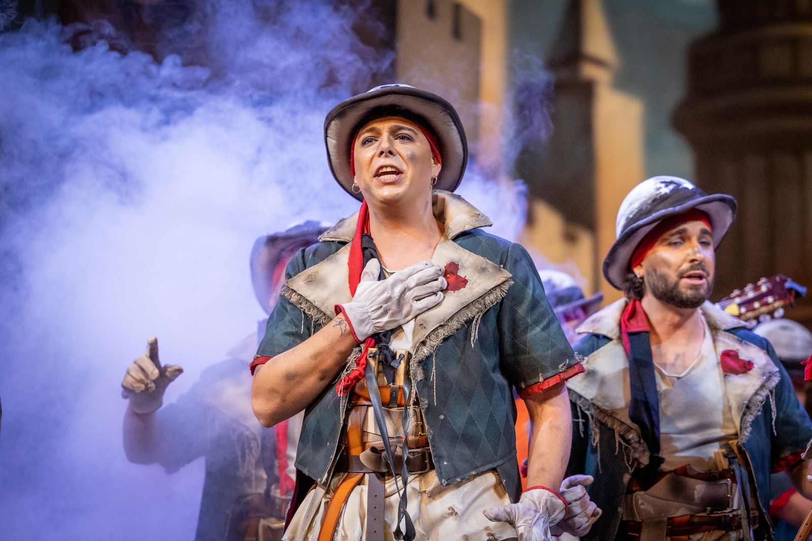 Comparsa Los sacrificaos